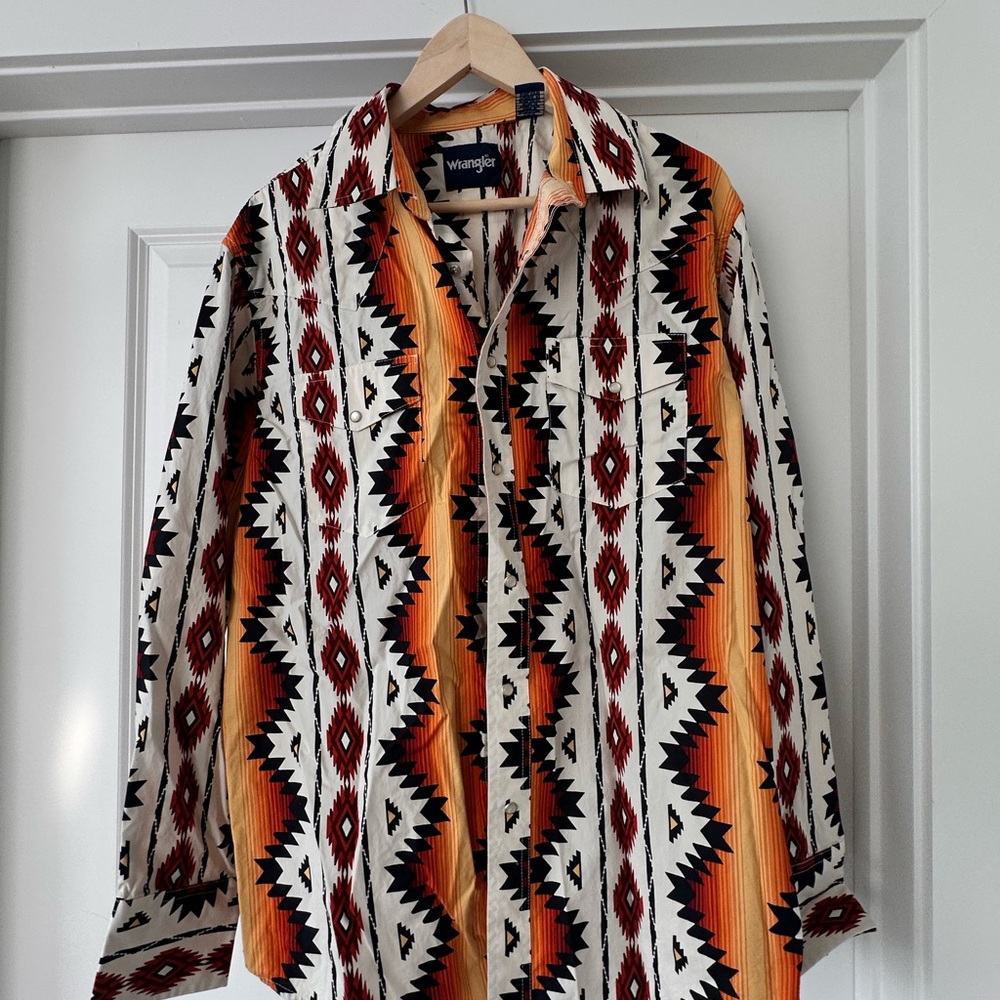 Wrangler Vibrant Geometric Shirt